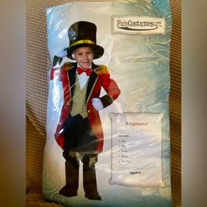 Ringmaster costume toddler